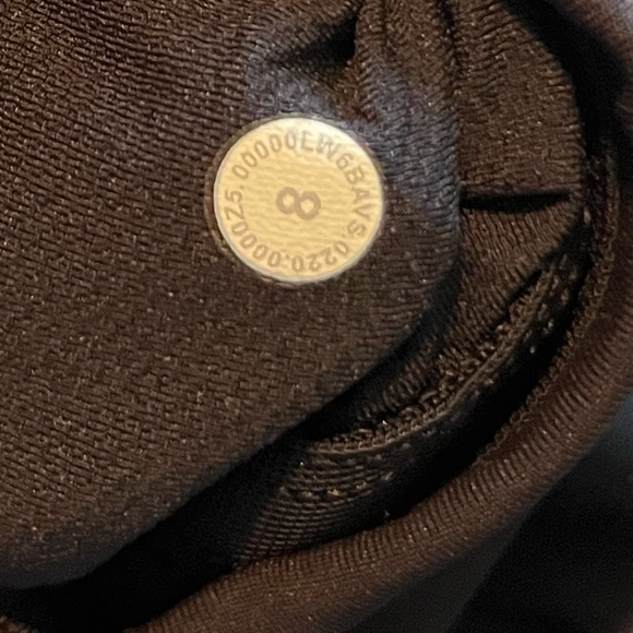 Lululemon Pace Rival High Rise Crop 22” Leggings with Pockets Size 8 - Picture 2 of 4